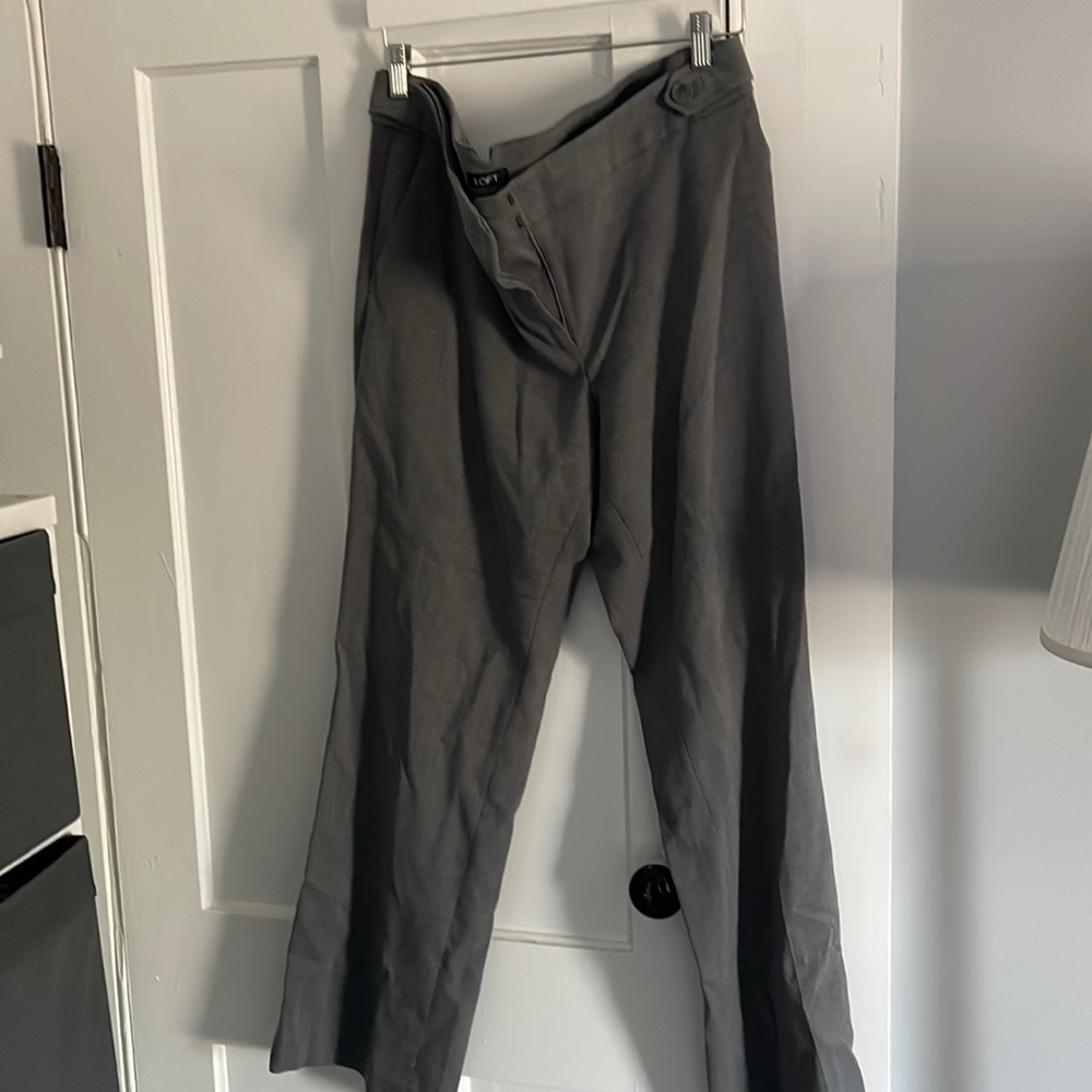 LOFT Marisa Trouser with button detailing at waist